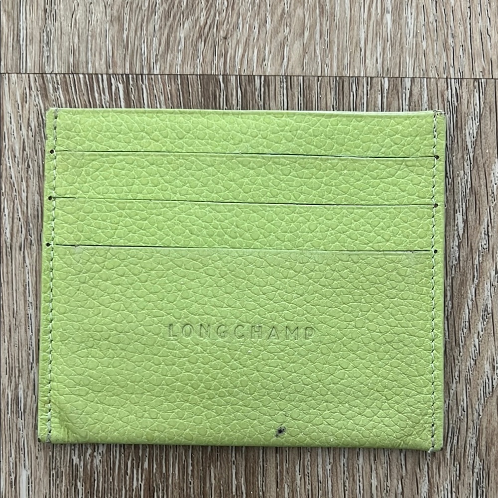 Longchamp Green Card Holder